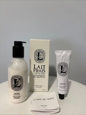DIPTYQUE Lait Frais Body Lotion Set~ (200ml/50ml)